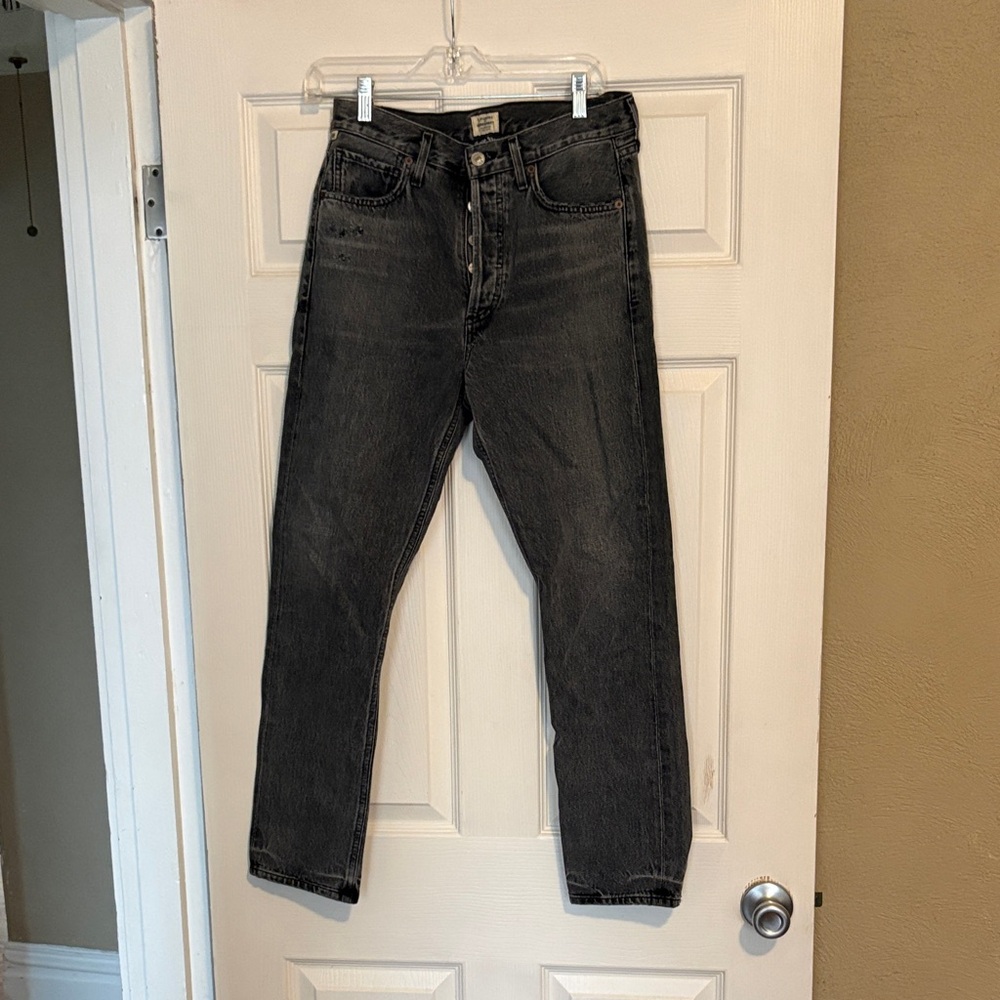 dark wash citizens of humanity jeans